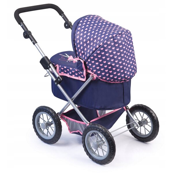 Bayer Chic 601-01 Blue Umbrella Puppenwagen für Kinder ab 3 Jahren
