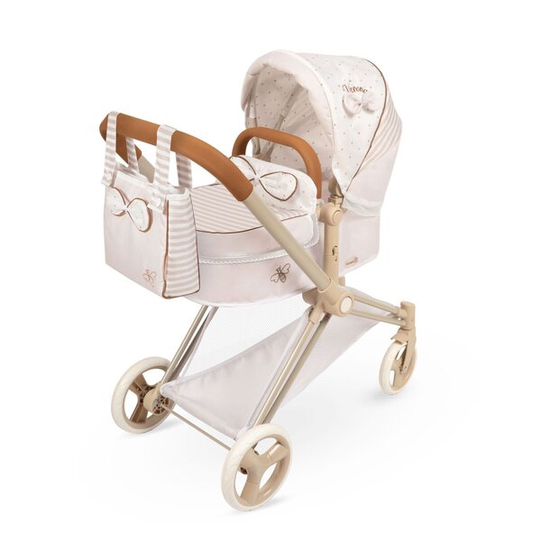 DeCuevas Verona 2025: 3-in-1 Puppenwagen mit Tasche, 73 cm