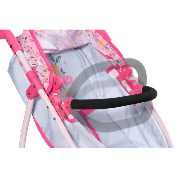 Baby Born 2 in 1 Puppenwagen mit klassischer und sportlicher Funktion