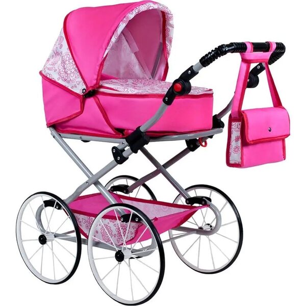 Wózek dla lalek zestaw 2 w 1 NEW BABY