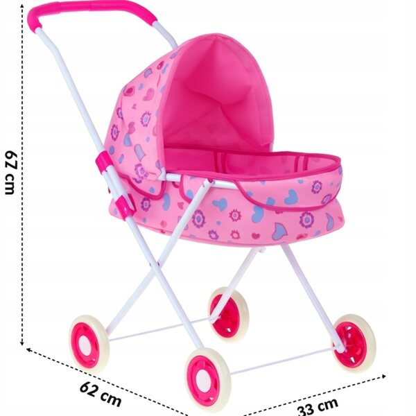 Profondo 2 in 1 Puppenwagen mit Gondel und Babytrage Nobo Kids