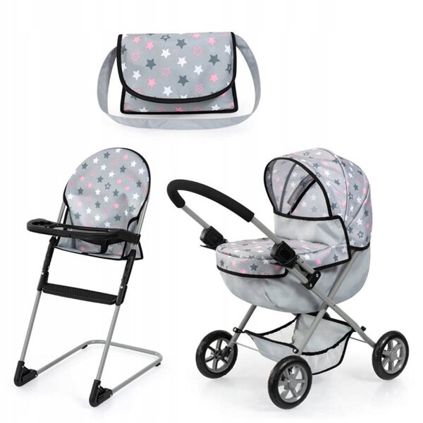 2-in-1 Kinderwagen- und Sitzset für Bayer Design 35 cm Puppen