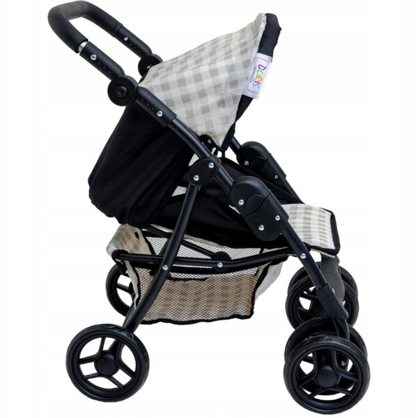 Doris XL Puppenwagen, faltbarer Kinderwagen: solide und praktisch