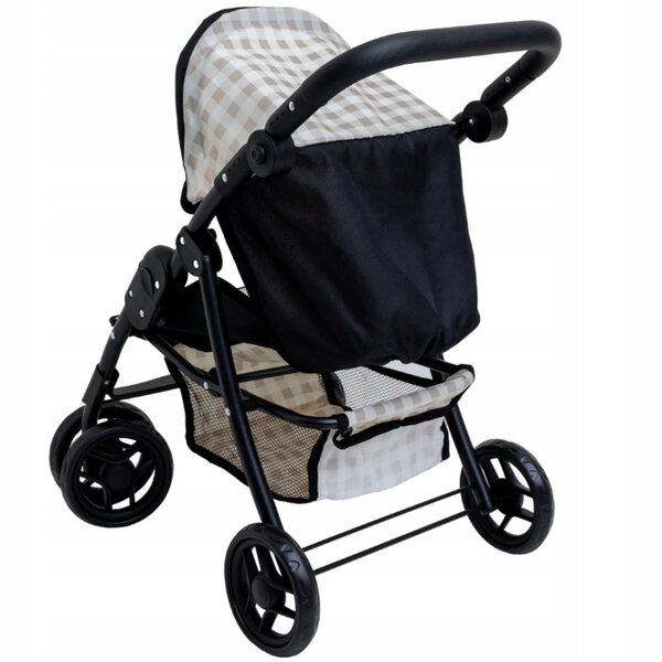 Doris XL Puppenwagen, faltbarer Kinderwagen: solide und praktisch