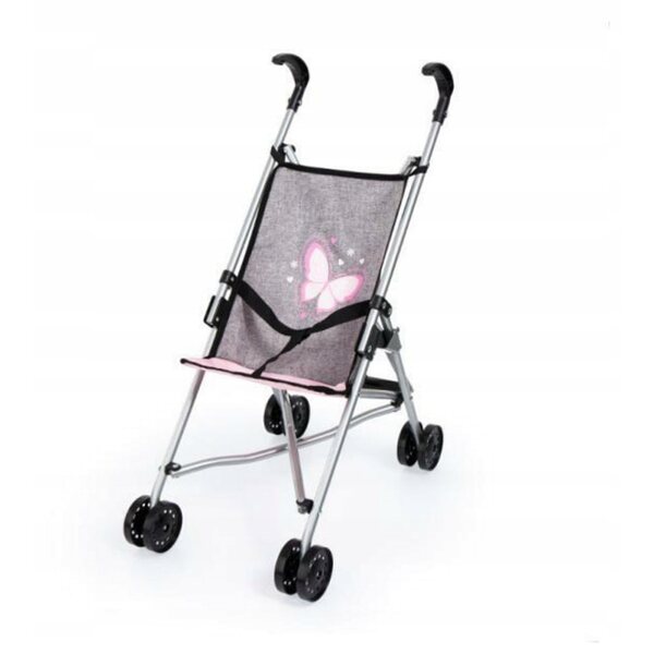 Bayer Design Buggy grauer Puppenwagen für Puppen bis 46 cm