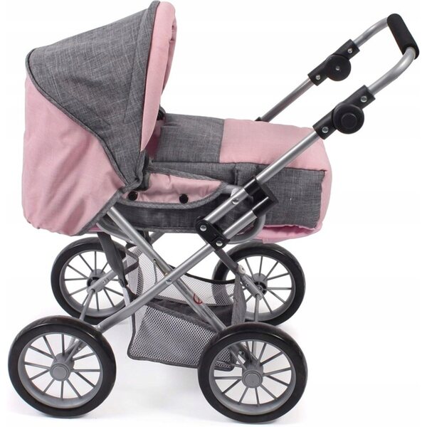 Bayer Chic Leni 56015 verstellbarer und multifunktionaler Puppenwagen