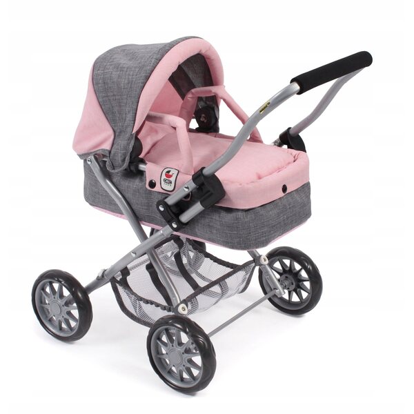 Bayer Chic Smarty tiefer Puppenwagen mit modernem und komfortablem Design