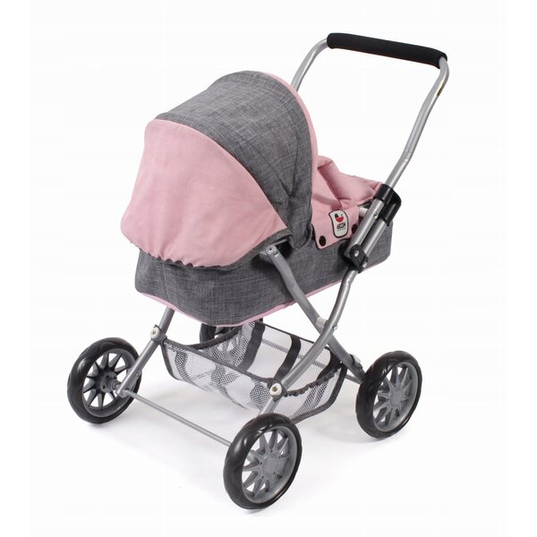 Bayer Chic Smarty tiefer Puppenwagen mit modernem und komfortablem Design