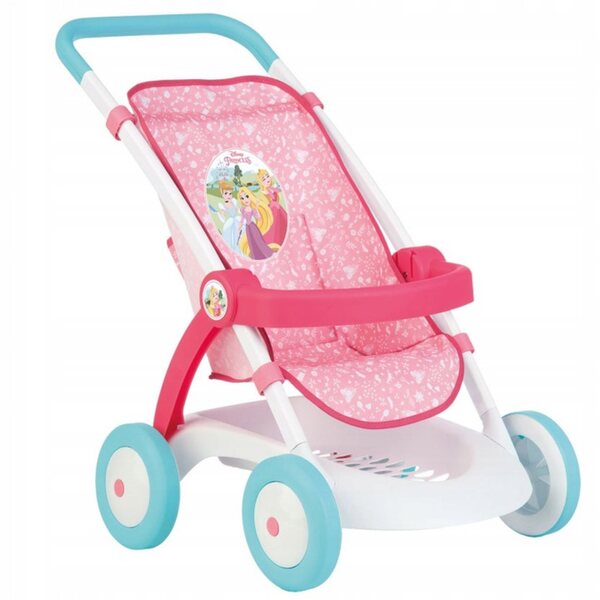 Smoby Disney Princess Puppenwagen für Mädchen ab 3 Jahren