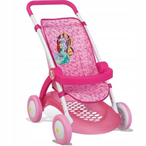 Smoby Disney Princess Puppenwagen für Mädchen ab 3 Jahren
