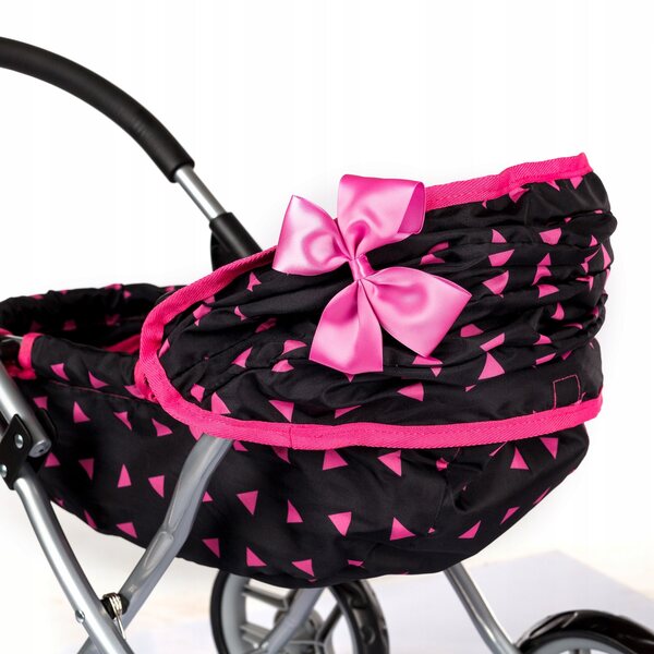 Tiefer Kinderwagen für Kinderplay KP0260 Puppen mit Aluminiumstruktur