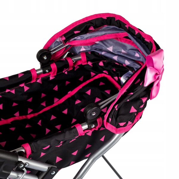 Tiefer Kinderwagen für Kinderplay KP0260 Puppen mit Aluminiumstruktur