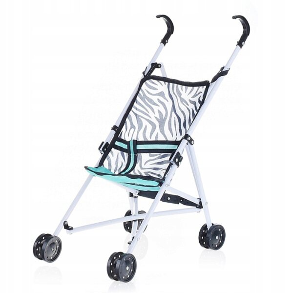Großer faltbarer und farbenfroher Bigtoys 52 cm Puppenwagen