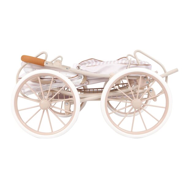 DeCuevas Verona faltbarer Puppenwagen mit Tasche und Verdeck