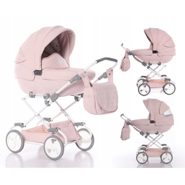 TAKO Sunline Imperial Mini Poussette de poupée avec réglage et grandes roues