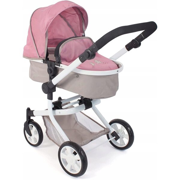 2 in 1 Kombi Mika Bayer Schicker Puppenwagen mit praktischen Funktionen