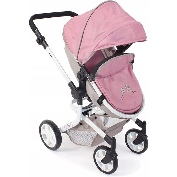 2 in 1 Kombi Mika Bayer Schicker Puppenwagen mit praktischen Funktionen