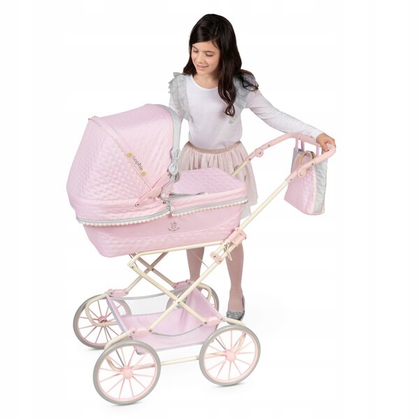 Passeggino XXL per bambole fino a 55 cm Sophie DeCuevas Toys con accessori