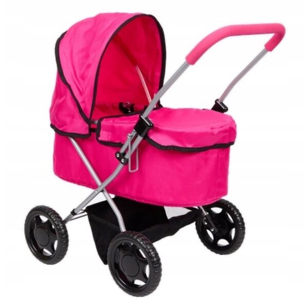 Chicco Amore Pram Puppenwagen rosa, tiefer Kinderwagen für Kinder