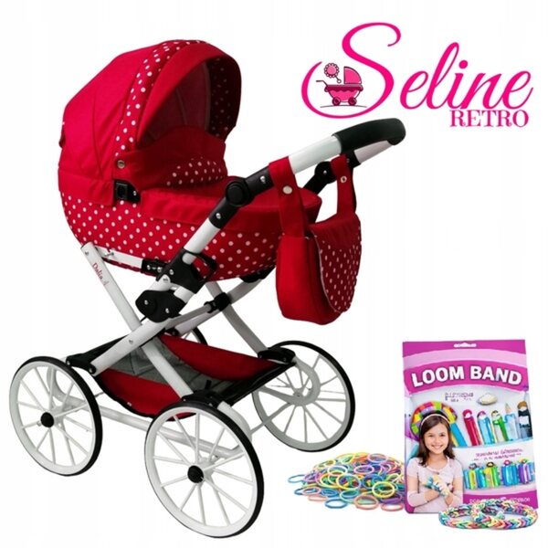 Seline Retro 2026 tiefer zusammenklappbarer Puppenwagen – Farbe 14