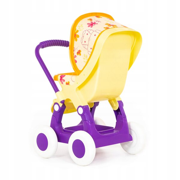 Polesie 4-Rad Puppenwagen, leicht und stabil für Kinder ab 1 Jahr