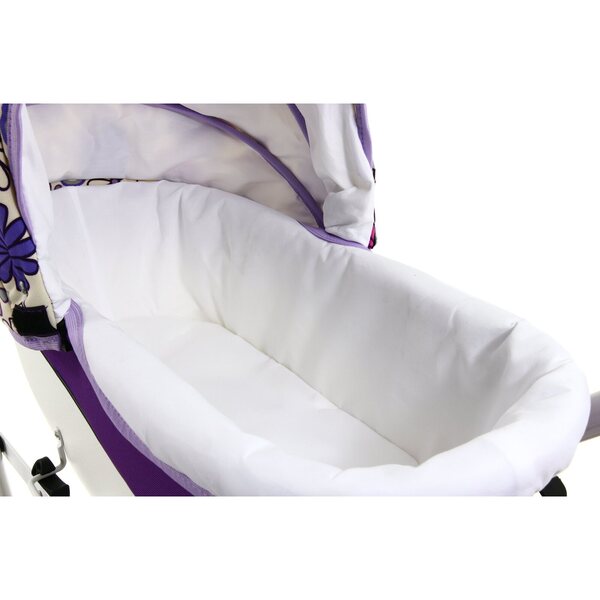 Deep Paradise Toddler MAJA Puppenwagen, ein solider polnischer Retro-Kinderwagen