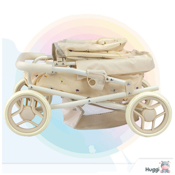Tiefer Kinderwagen für Magical Nature Pastel Dolls, leicht und faltbar