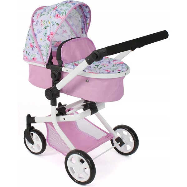 2 in 1 Bayer Chic Mika Puppenwagen verstellbar bis 80 cm