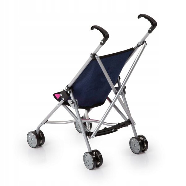 Buggy Bayer Design Puppenwagen Marineblau Farbe 51x27x55 cm