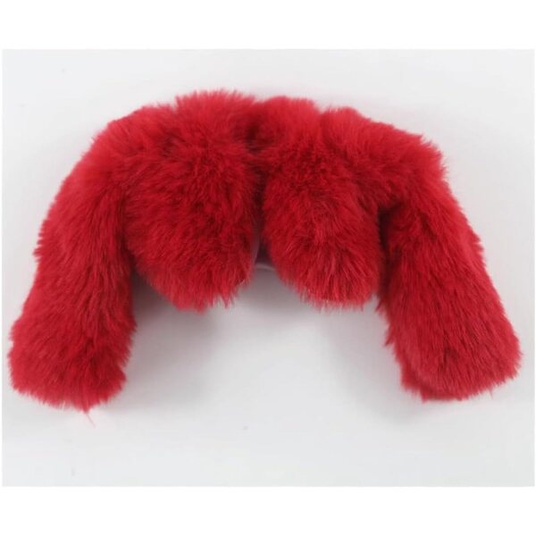 Kleidung für amerikanische Puppe 30 cm – Winter-Leoparden-Plüschjacke BJD 1/6
