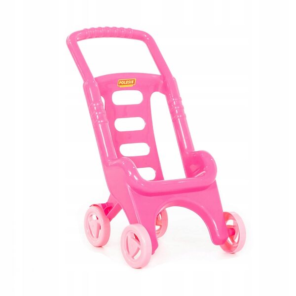 Passeggino per bambole Lili Polesie 4 ruote giocattolo in plastica per bambini 12m+