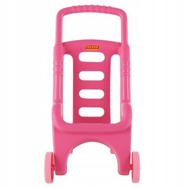 Passeggino per bambole Lili Polesie 4 ruote giocattolo in plastica per bambini 12m+