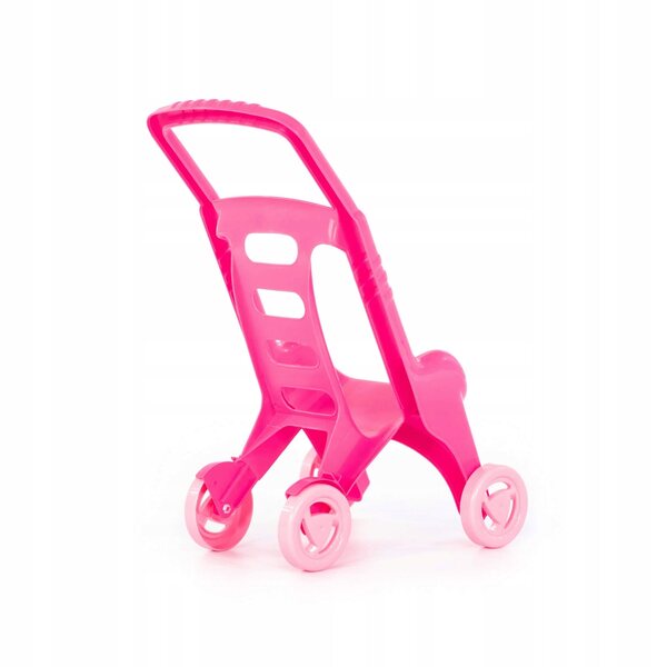 Passeggino per bambole Lili Polesie 4 ruote giocattolo in plastica per bambini 12m+