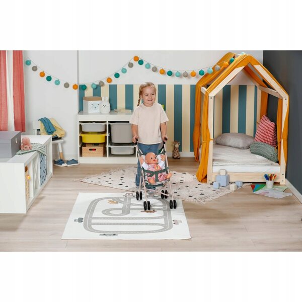 Leichter und faltbarer BABY Born Puppenwagen für Kinder ab 3 Jahren