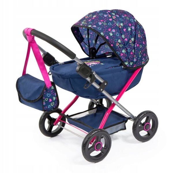 Bayer Design Deep Cozy Puppenwagen mit modernem Design und Zubehör