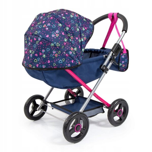 Bayer Design Deep Cozy Puppenwagen mit modernem Design und Zubehör