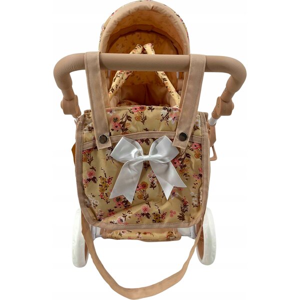 MarioToys 3-in-1-Multifunktions-Puppenwagen mit verstellbarer Tasche