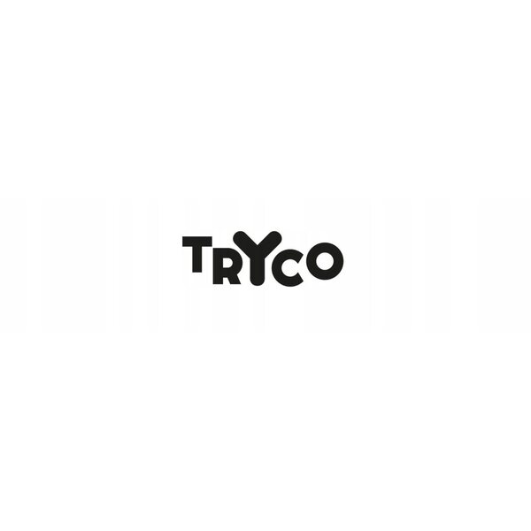 Дървена количка за кукли Tryco с раирана шарка, стабилност и елегантен дизайн