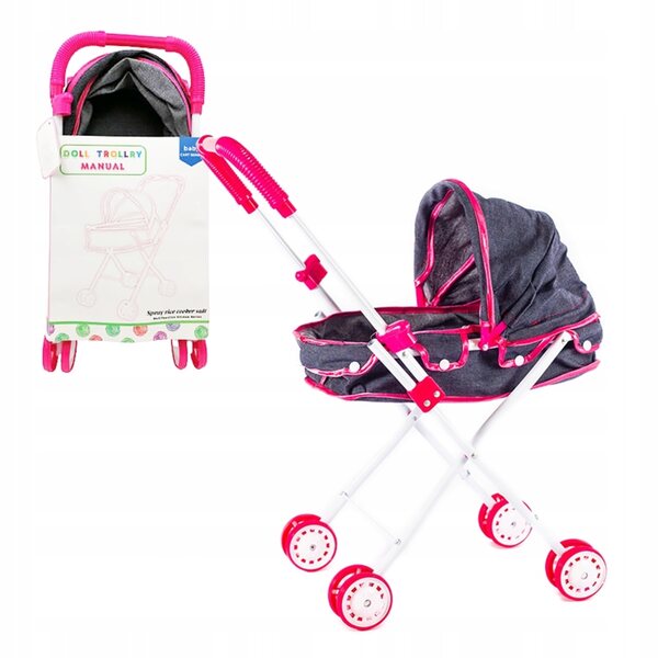 Midex Puppenwagen ab 3 Jahren aus Kunststoff – Modell B2055270