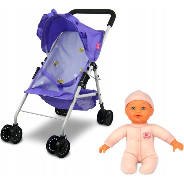 Anivia 2 in 1 L400 Puppenwagen, kreatives Spielset für Kinder