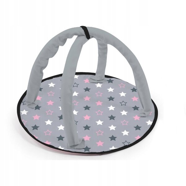 Bayer Design XEO 2in1 Puppenwagen grau mit Zubehör - Kinderset