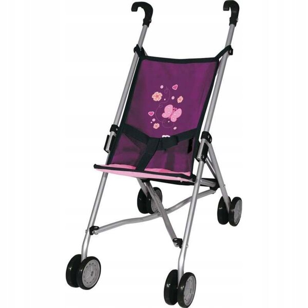 Passeggino per bambole Bayer Design, leggero e pieghevole, fino a 46 cm