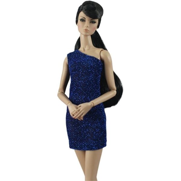 Abito da sera per bambola 29,2 cm - Costume elegante spalle scoperte 1/6 BJD