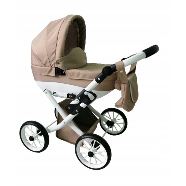 DALIA Dymex tiefer Puppenwagen mit Klappgestell und Zubehör