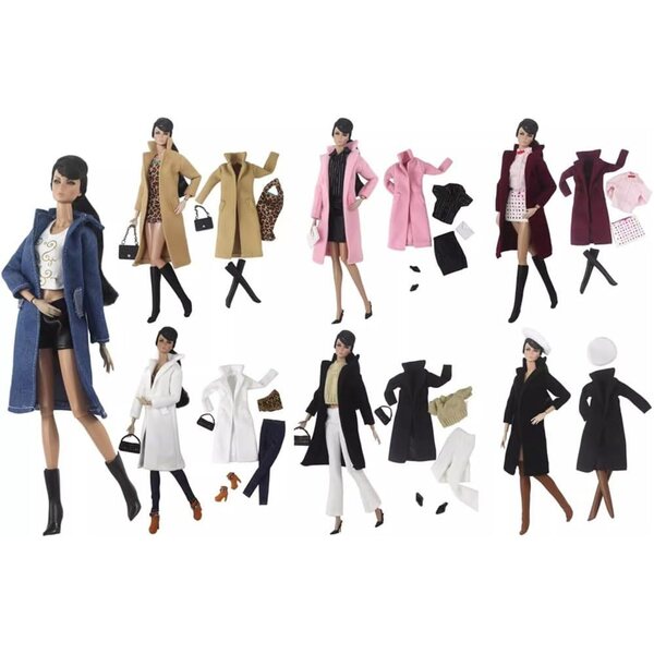 29,2 cm Puppenkleidung 3-teiliges Set BJD 1/6 Lässige Winter-Outfits