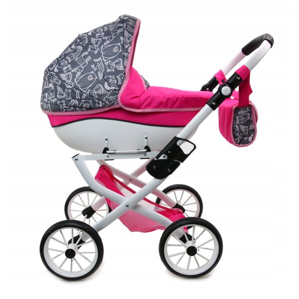 Deep Raj Malucha Maja Puppenwagen mit Herbsttiermuster