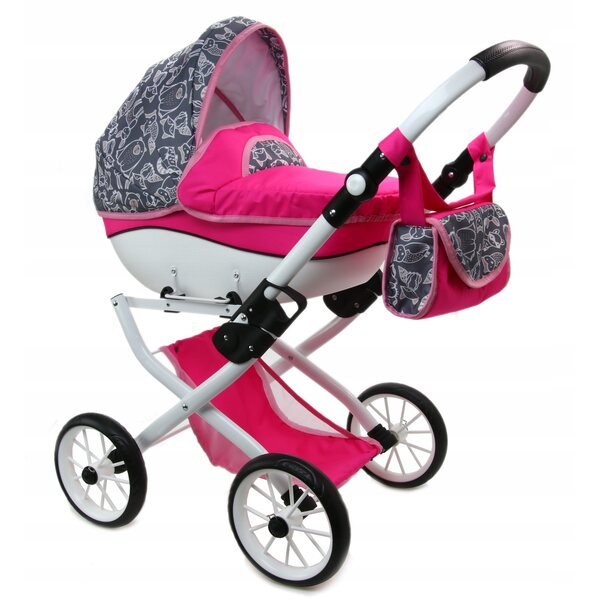 Deep Raj Malucha Maja Puppenwagen mit Herbsttiermuster