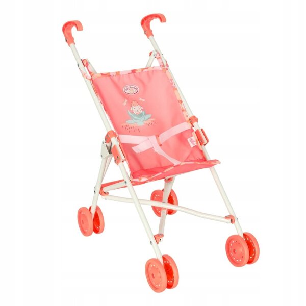 Baby Annabell Puppenwagen, faltbarer Kinderwagen, rosa, perfekt für Kinder ab 12 Monaten