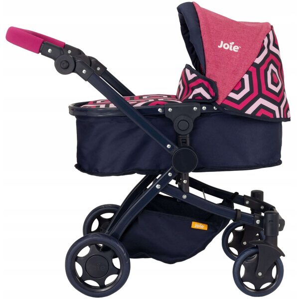 JOIE 3 in 1 passeggino per bambole con carrozzina, passeggiata e borsa