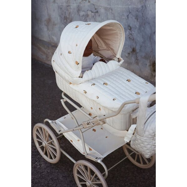 Retro Off White Konges Slojd Poppenwagen - Afmetingen 82x71x42 cm